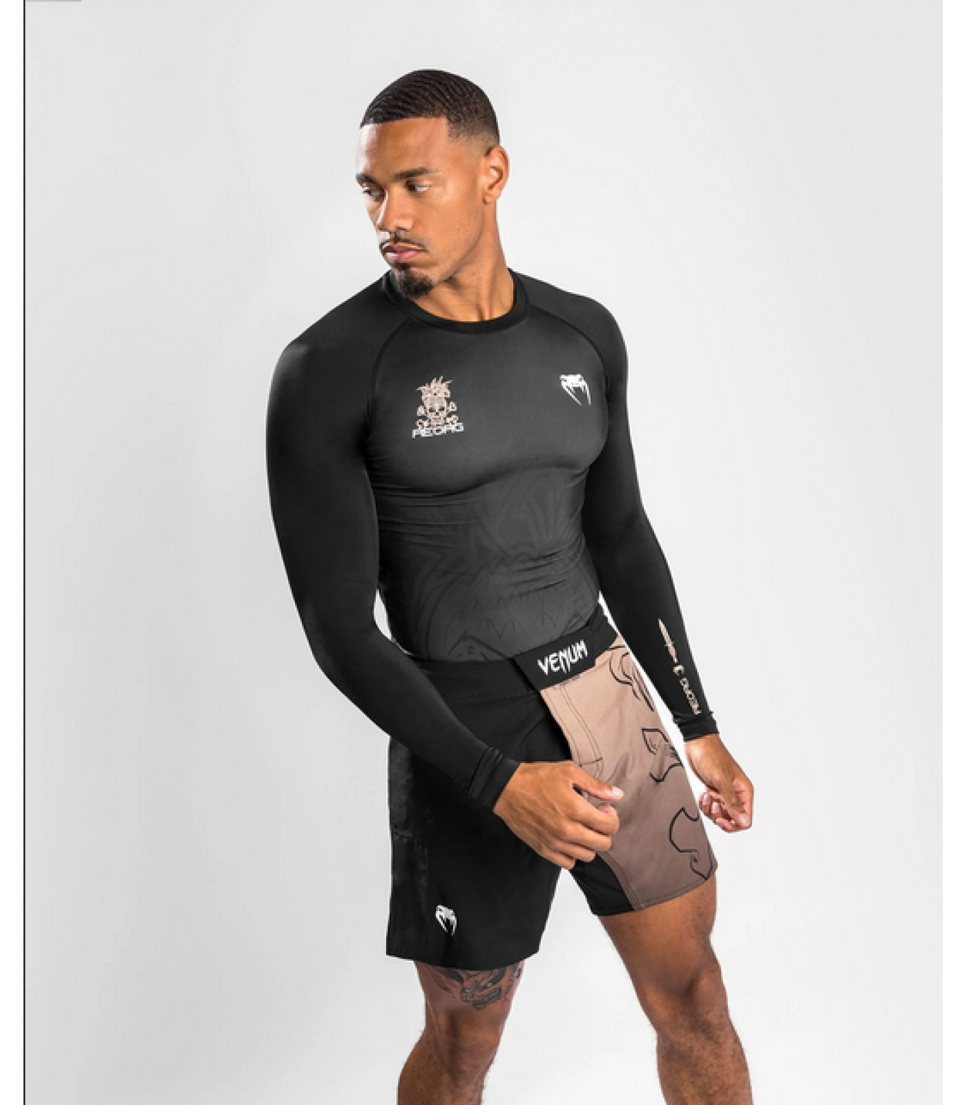 Рашгард - Venum Reorg Rashguard Long Sleeves - Black​